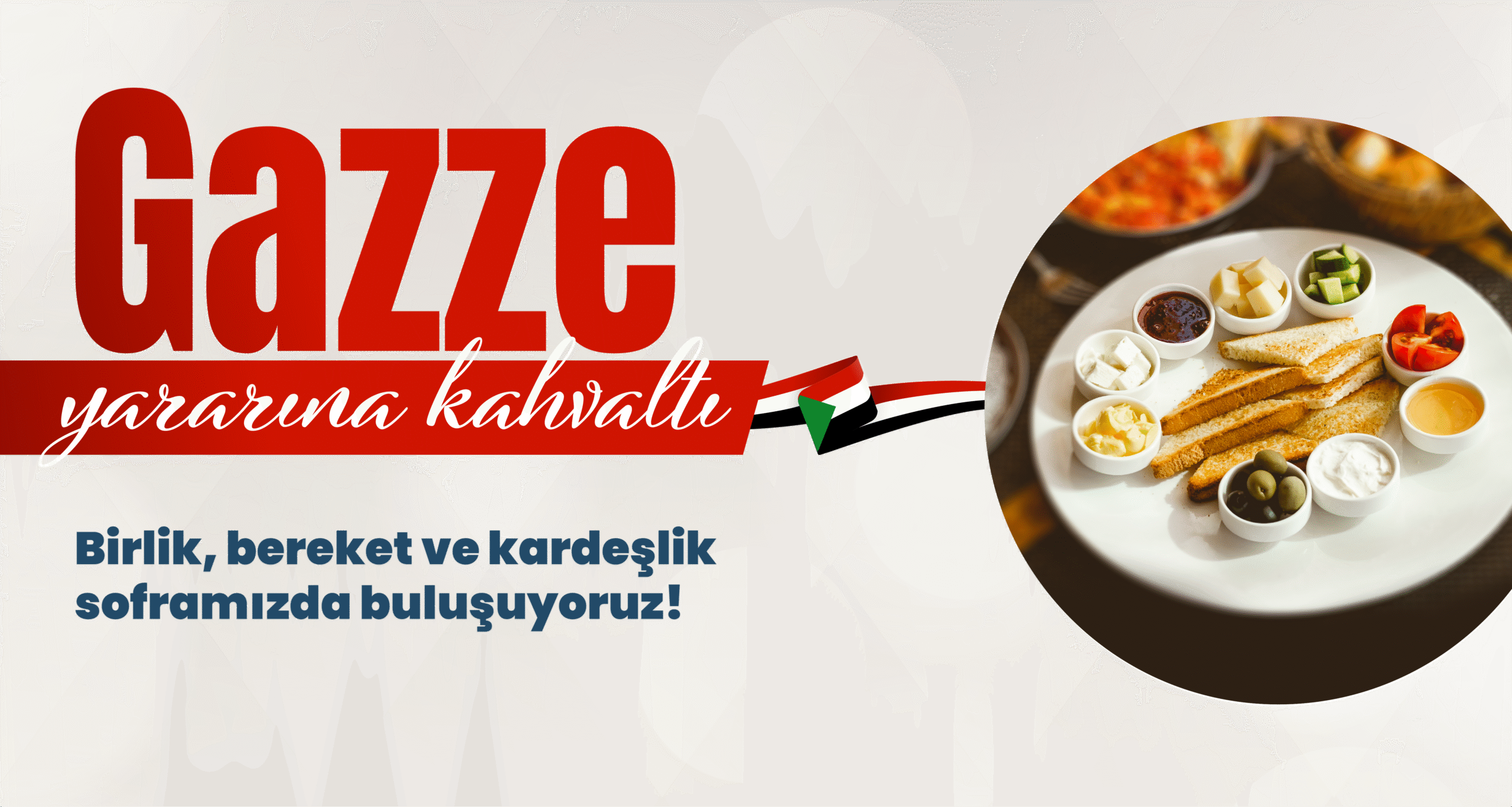 Gazze Yararına Kahvaltı Programı