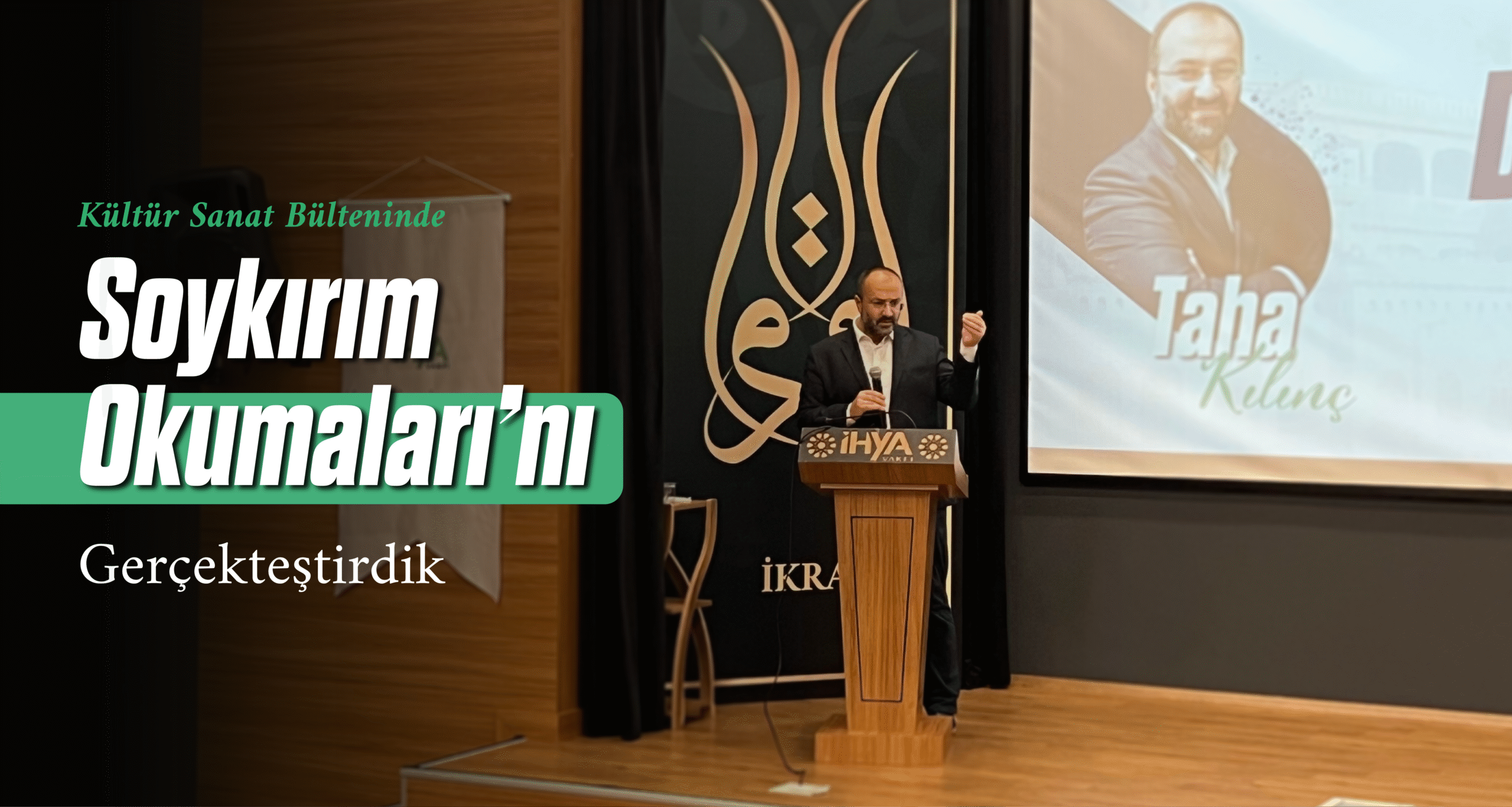 Soykırım Okumaları Kapsamında Doğu Türkistan Semineri Gerçekleşti!