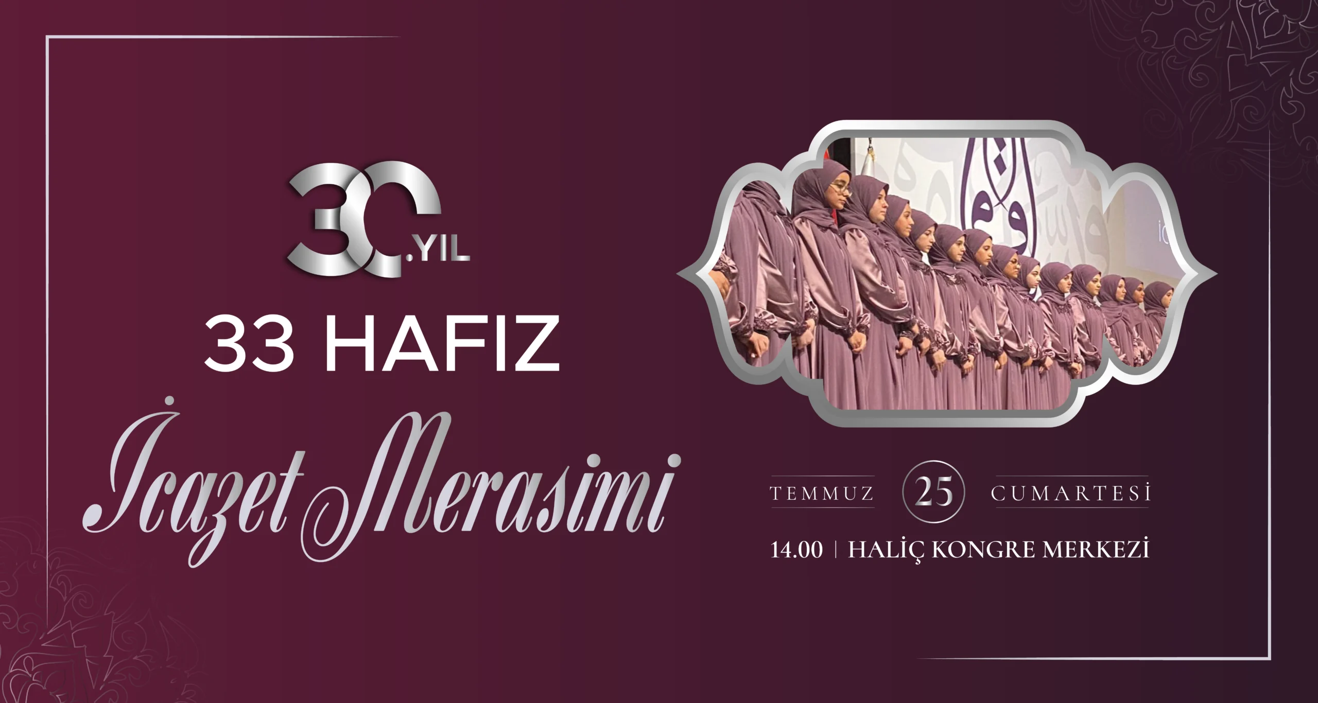 Gülsüm Hanım İhya Kız Kur’an Kursu’nda Hafızlık İcazet Merasimi